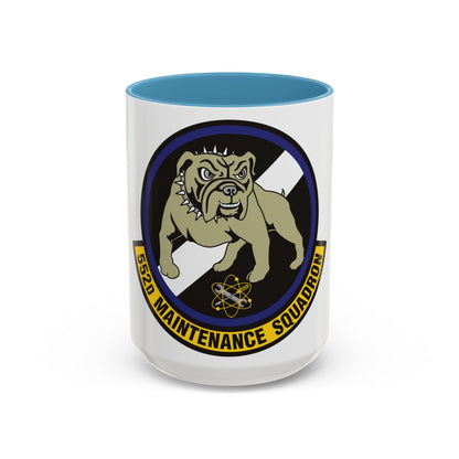 552 Maintenance Squadron ACC (U.S. Air Force) Accent Coffee Mug