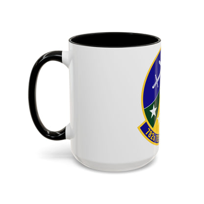 782d Test Squadron (U.S. Air Force) Accent Coffee Mug