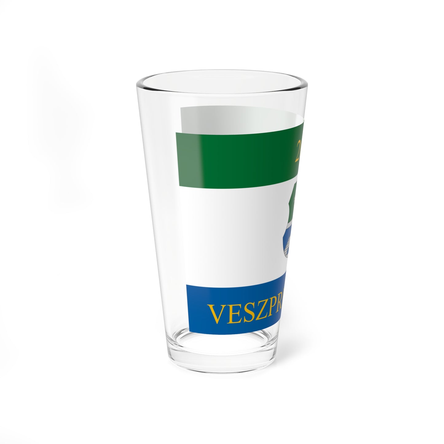 Flag of Veszpremgalsa (Hungary) Pint Glass 16oz