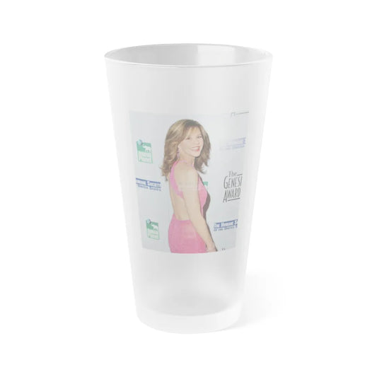 Linda Blair #282 (Vintage Female Icon) Frosted Pint 16oz-16oz-Frosted-Go Mug Yourself