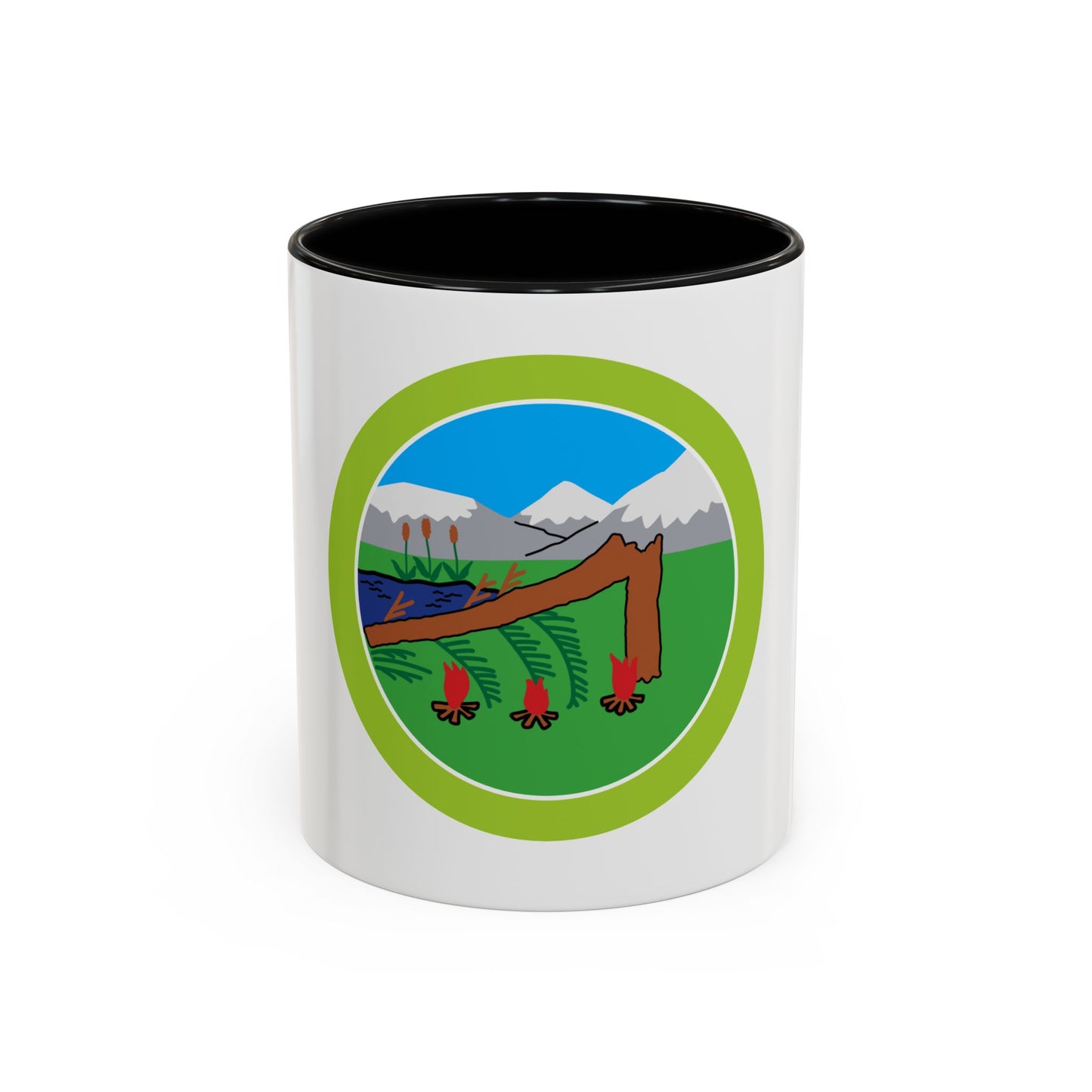 Wilderness Survival (Boy Scout Merit Badge) Accent Coffee Mug