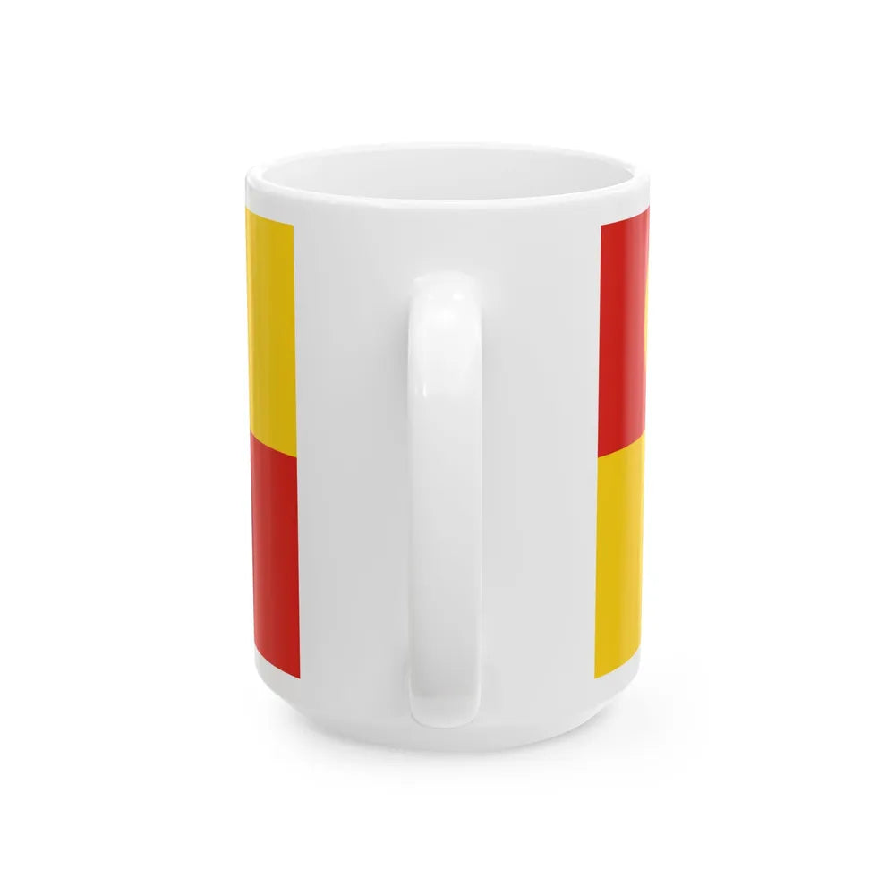 Flag of Selangor pre 1965 Malaysia - White Coffee Mug-Go Mug Yourself