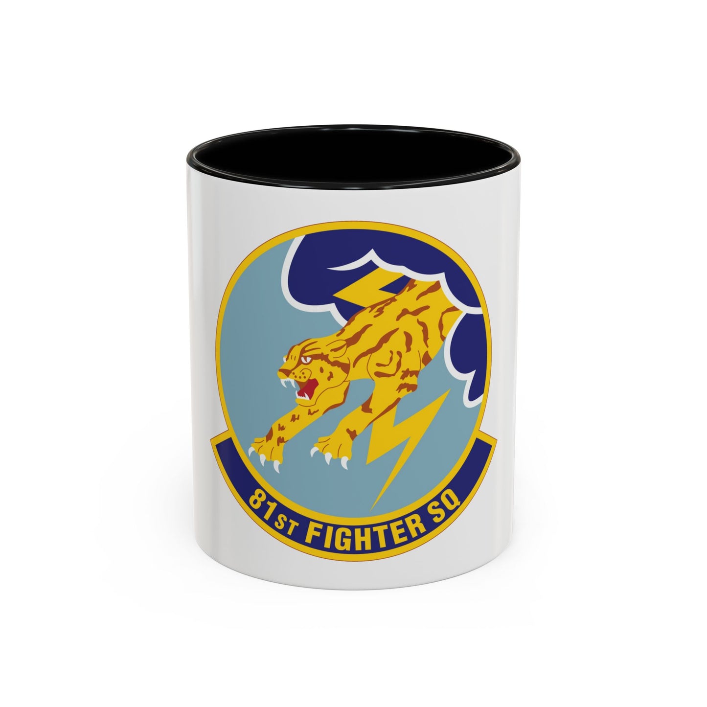 81st Fighter Squadron (U.S. Air Force) Accent Coffee Mug