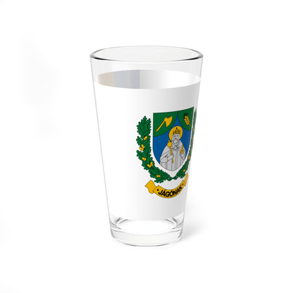 Flag of Jagonak (Hungary) Pint Glass 16oz
