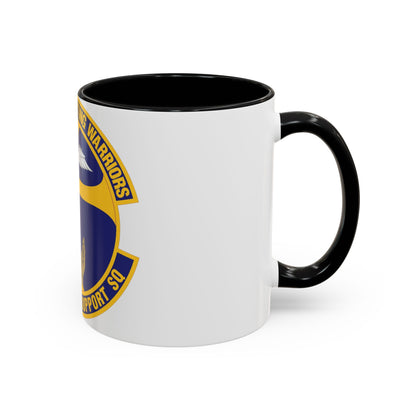 95th Medical Support Squadron (U.S. Air Force) Accent Coffee Mug