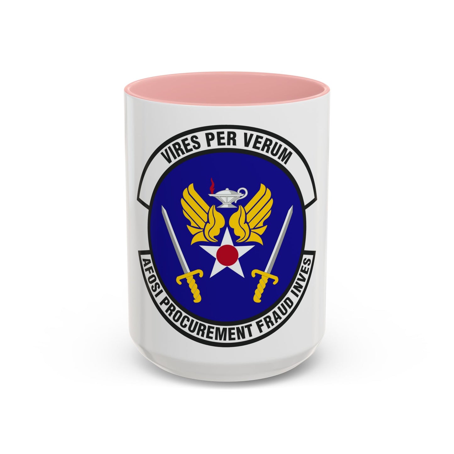 AFOSI Office of Procurement Fraud Investigations (U.S. Air Force) Accent Coffee Mug
