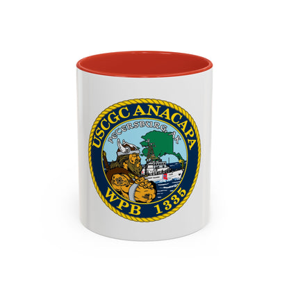 USCGC Anacapa WPB 1335 Petersburg AK (U.S. Coast Guard) Accent Coffee Mug