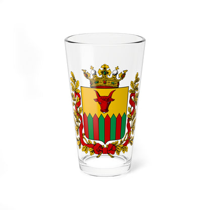 Coat of arms of Zabaikalie Oblast 1859 (Russia) (Coat of Arms) Pint Glass 16oz