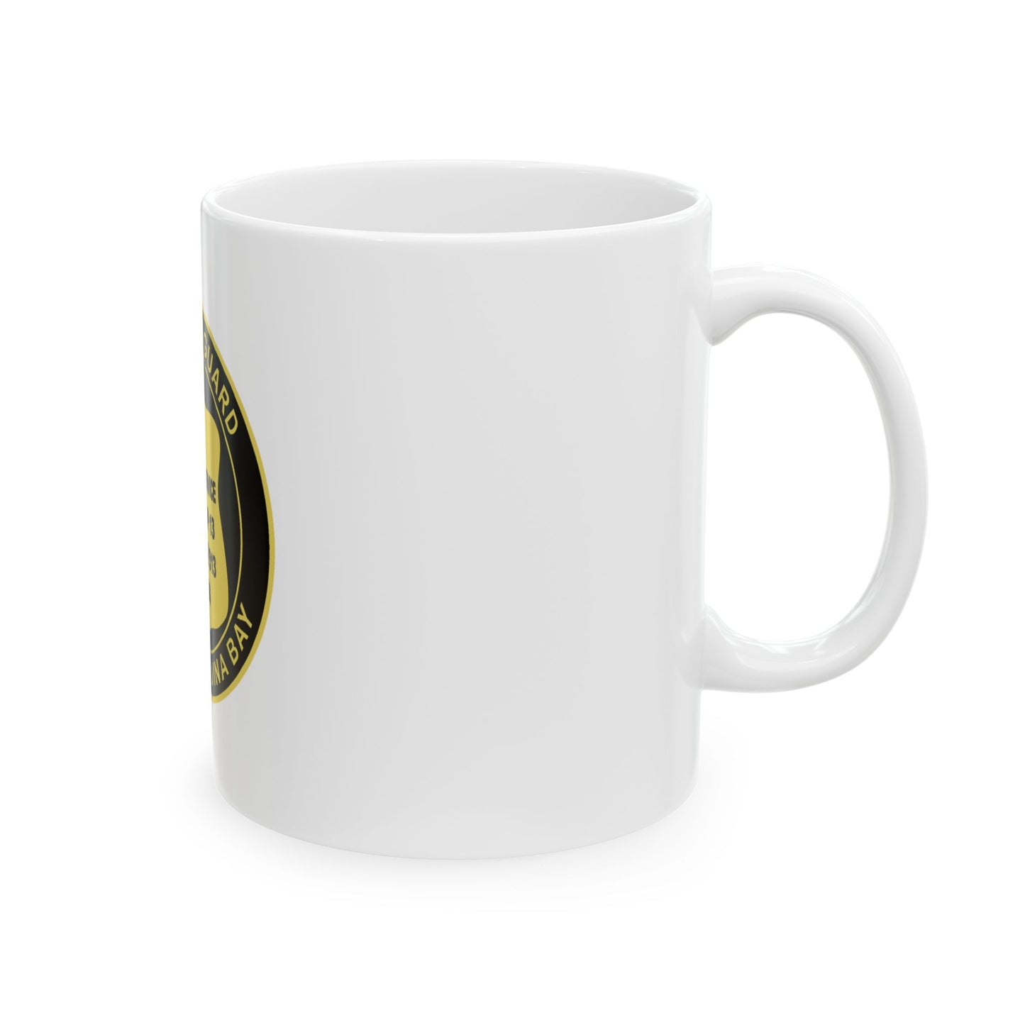 USCG Station Yaquina Bay (U.S. Coast Guard) White Coffee Mug