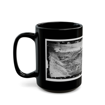 Antietam, Md. Confederate Dead In A Ditch On The Right Wing (U.S. Civil War) Black Coffee Mug