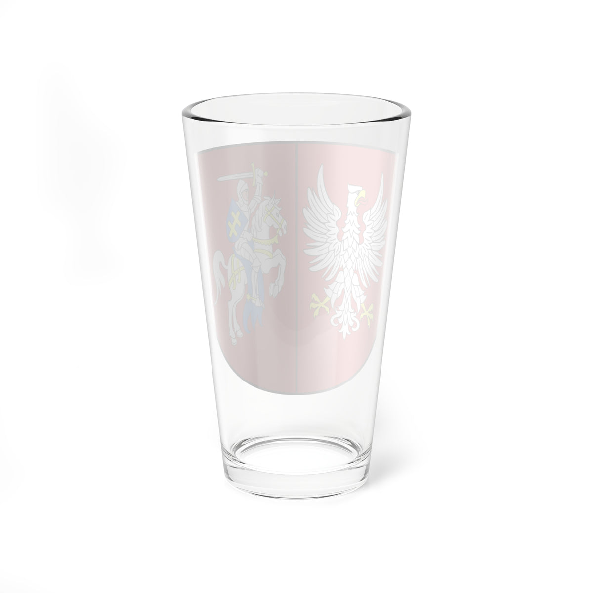 POL województwo podlaskie IRP COA alt (Belarus) (Coat of Arms) Pint Glass 16oz