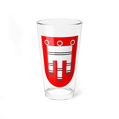 Wappen Werdenberger2 (Switzerland) (Coat of Arms) Pint Glass 16oz
