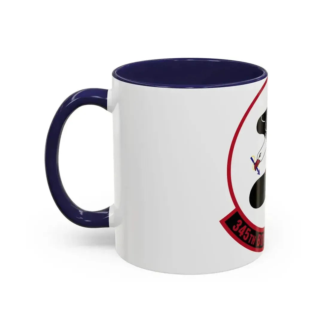 345 Bomb Squadron AFRC (U.S. Air Force) Accent Coffee Mug - Go Mug Yourself