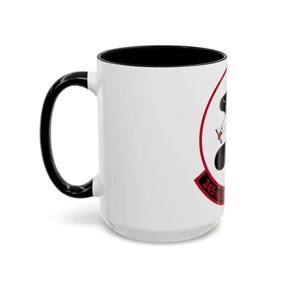 345 Bomb Squadron AFRC (U.S. Air Force) Accent Coffee Mug - Go Mug Yourself