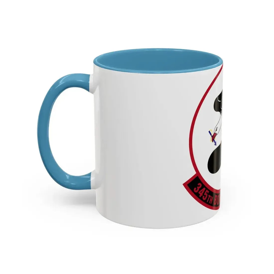 345 Bomb Squadron AFRC (U.S. Air Force) Accent Coffee Mug - Go Mug Yourself