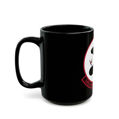 345 Bomb Squadron AFRC (U.S. Air Force) Black Coffee Mug - Go Mug Yourself