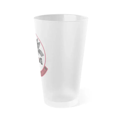 345 Bomb Squadron AFRC (U.S. Air Force) Frosted Pint Glass 16oz - Go Mug Yourself