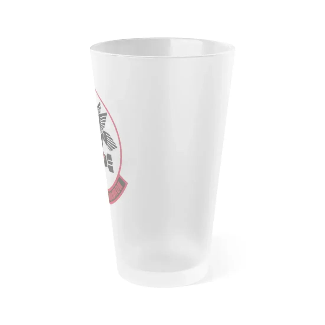 345 Bomb Squadron AFRC (U.S. Air Force) Frosted Pint Glass 16oz - Go Mug Yourself