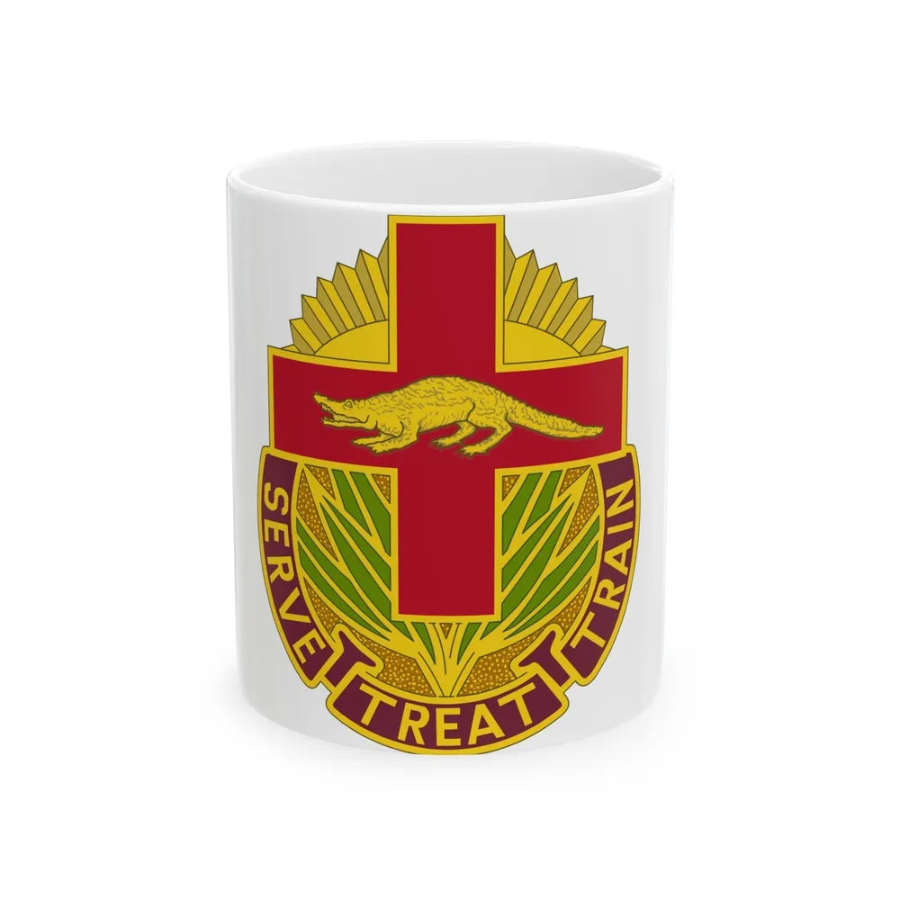 345 Field Hospital (U.S. Army) White Coffee Mug-11oz-Go Mug Yourself