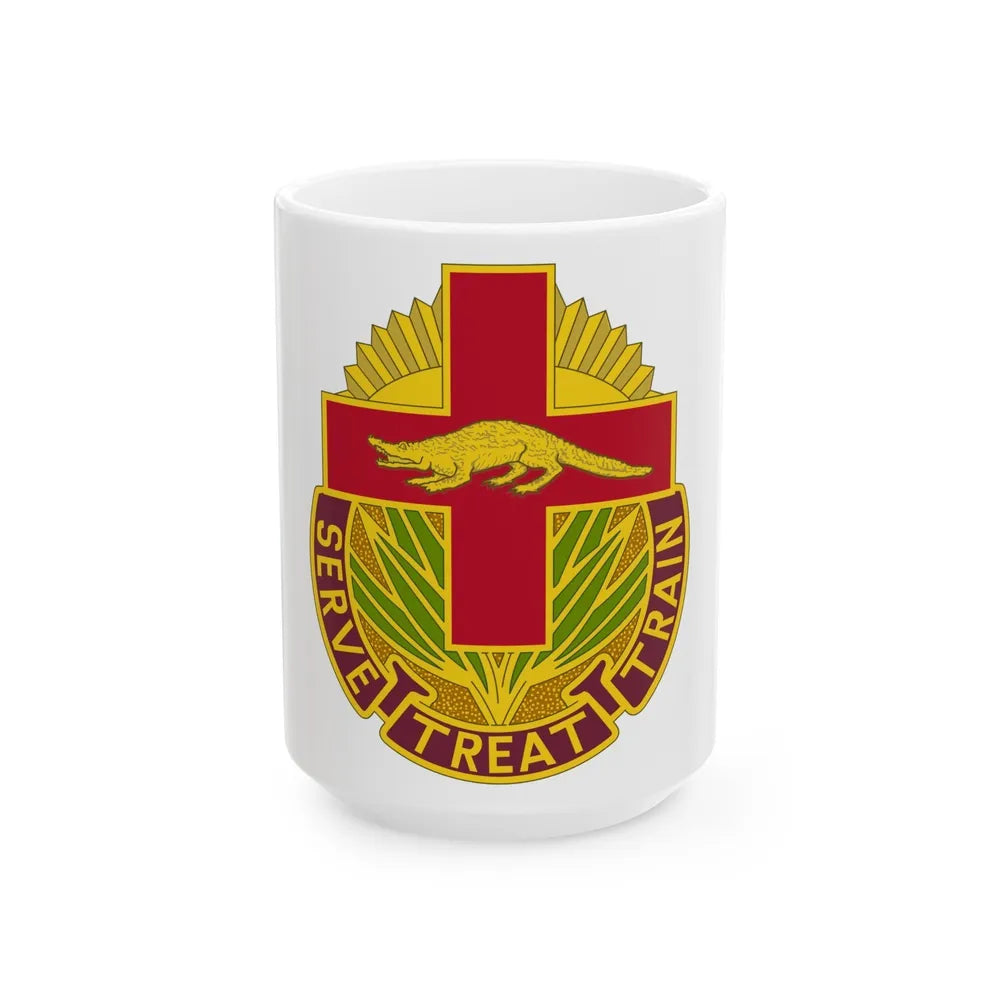 345 Field Hospital (U.S. Army) White Coffee Mug-15oz-Go Mug Yourself