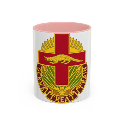 345 Field Hospital (U.S. Army) Accent Coffee Mug 11oz Pink - Go Mug Yourself