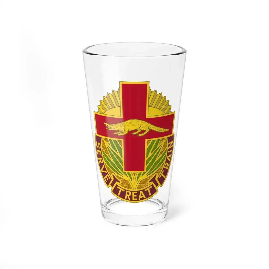 345 Field Hospital (U.S. Army) Pint Glass 16oz - Go Mug Yourself