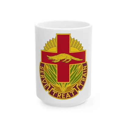 345 Field Hospital (U.S. Army) White Coffee Mug 15oz - Go Mug Yourself