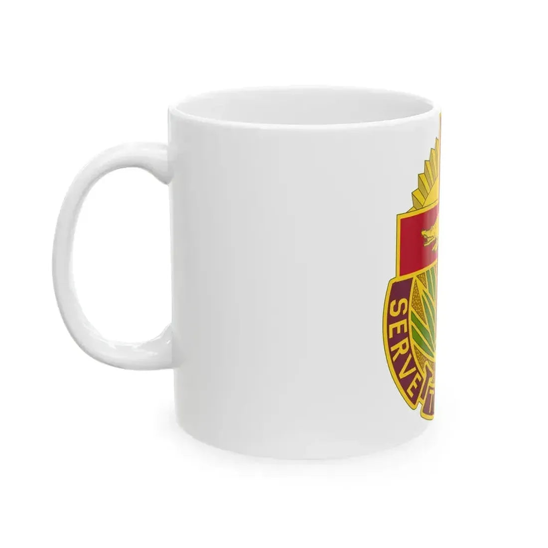345 Field Hospital (U.S. Army) White Coffee Mug - Go Mug Yourself