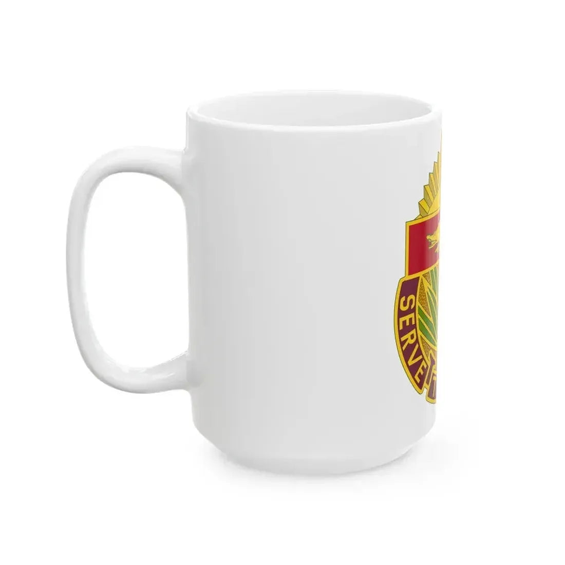 345 Field Hospital (U.S. Army) White Coffee Mug - Go Mug Yourself