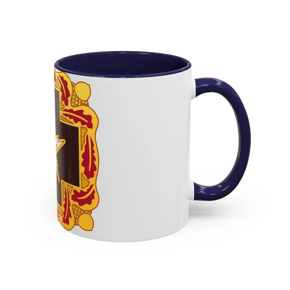 345 Medical Battalion (U.S. Army) Accent Coffee Mug-Go Mug Yourself