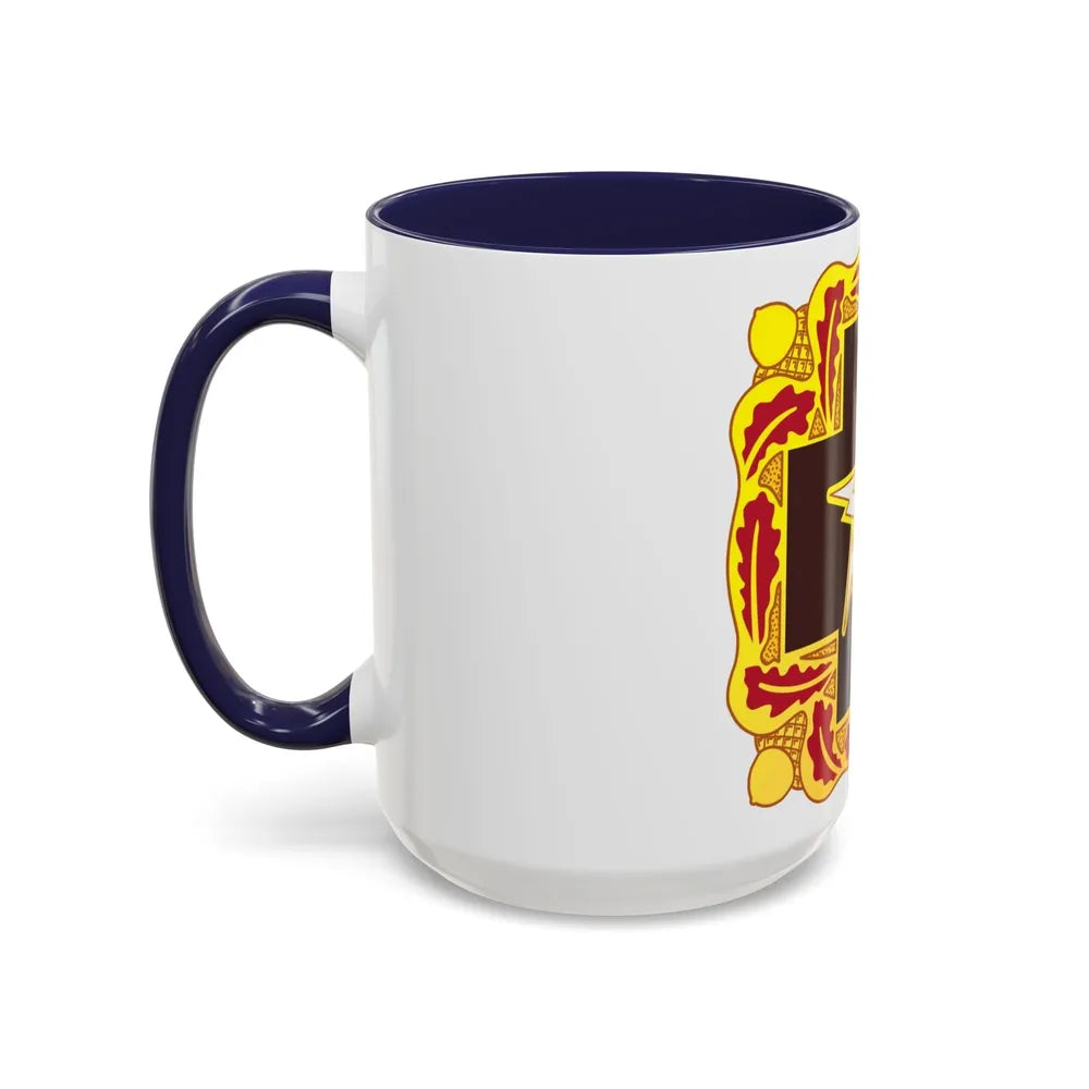 345 Medical Battalion (U.S. Army) Accent Coffee Mug-Go Mug Yourself