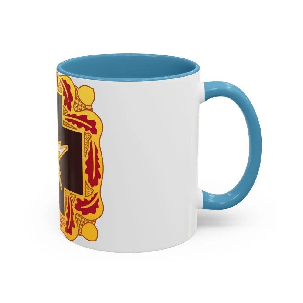 345 Medical Battalion (U.S. Army) Accent Coffee Mug-Go Mug Yourself