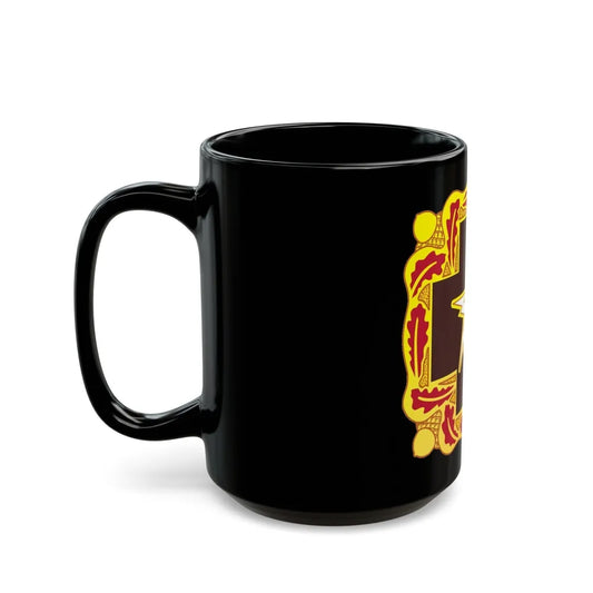 345 Medical Battalion (U.S. Army) Black Coffee Mug-Go Mug Yourself