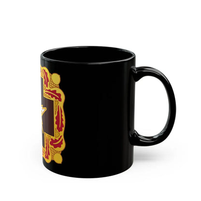 345 Medical Battalion (U.S. Army) Black Coffee Mug-Go Mug Yourself