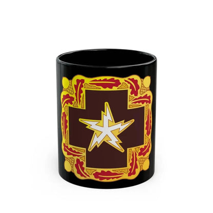 345 Medical Battalion (U.S. Army) Black Coffee Mug 11oz - Go Mug Yourself