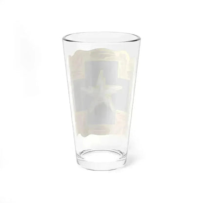 345 Medical Battalion (U.S. Army) Pint Glass 16oz - Go Mug Yourself