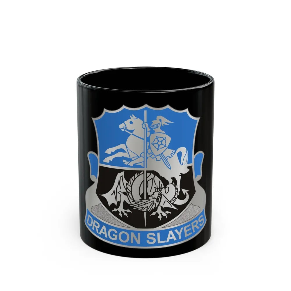 345 Military Intelligence Battalion (U.S. Army) Black Coffee Mug-11oz-Go Mug Yourself