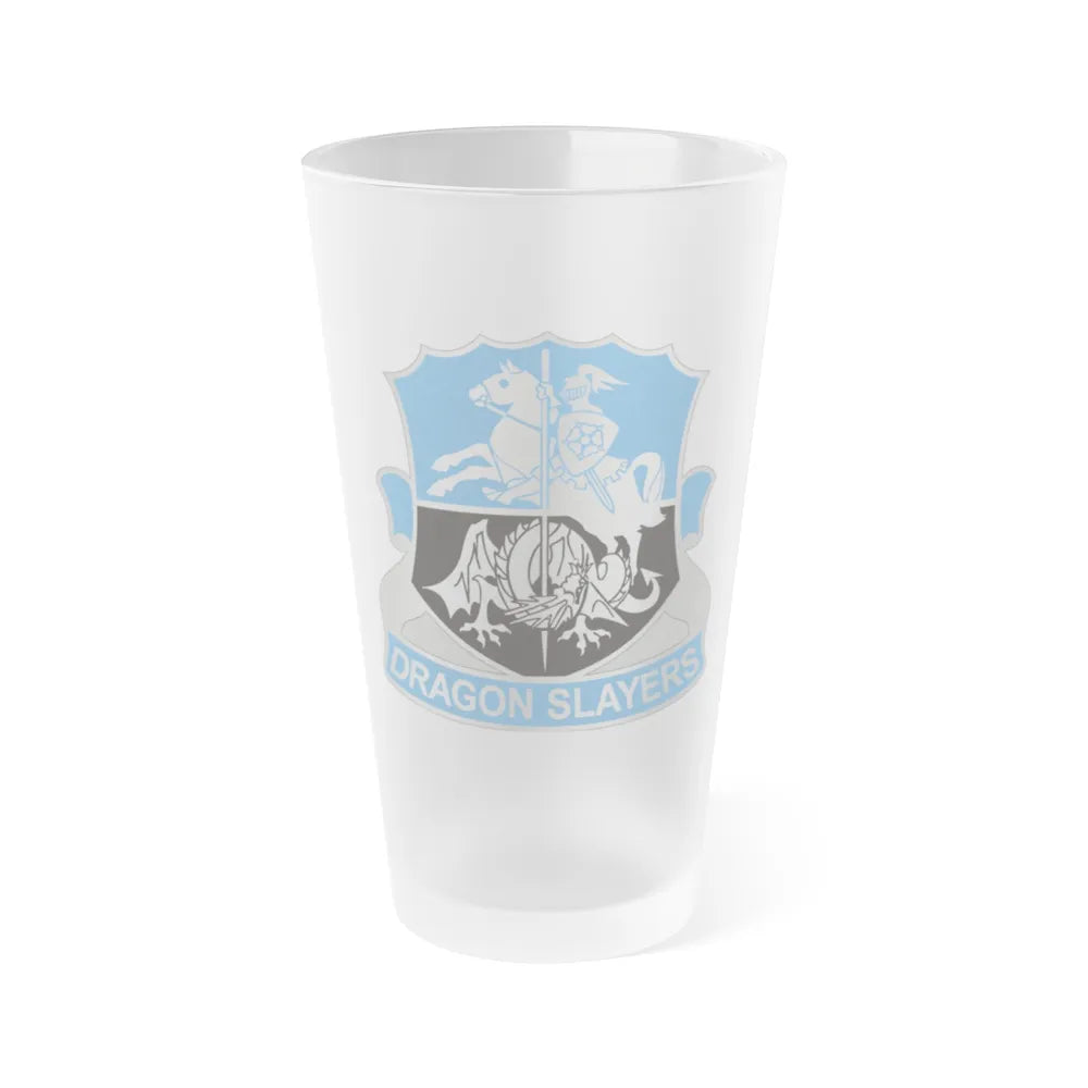 345 Military Intelligence Battalion (U.S. Army) Frosted Pint Glass 16oz-Go Mug Yourself