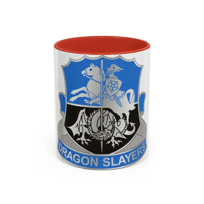 345 Military Intelligence Battalion (U.S. Army) Accent Coffee Mug 11oz Red - Go Mug Yourself