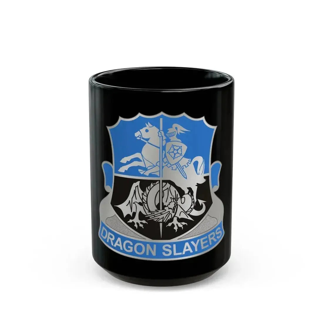345 Military Intelligence Battalion (U.S. Army) Black Coffee Mug 15oz - Go Mug Yourself