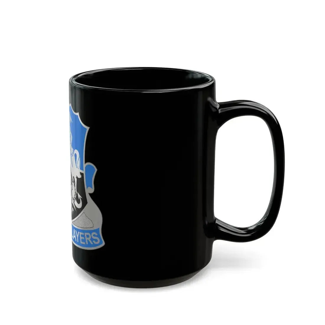 345 Military Intelligence Battalion (U.S. Army) Black Coffee Mug - Go Mug Yourself