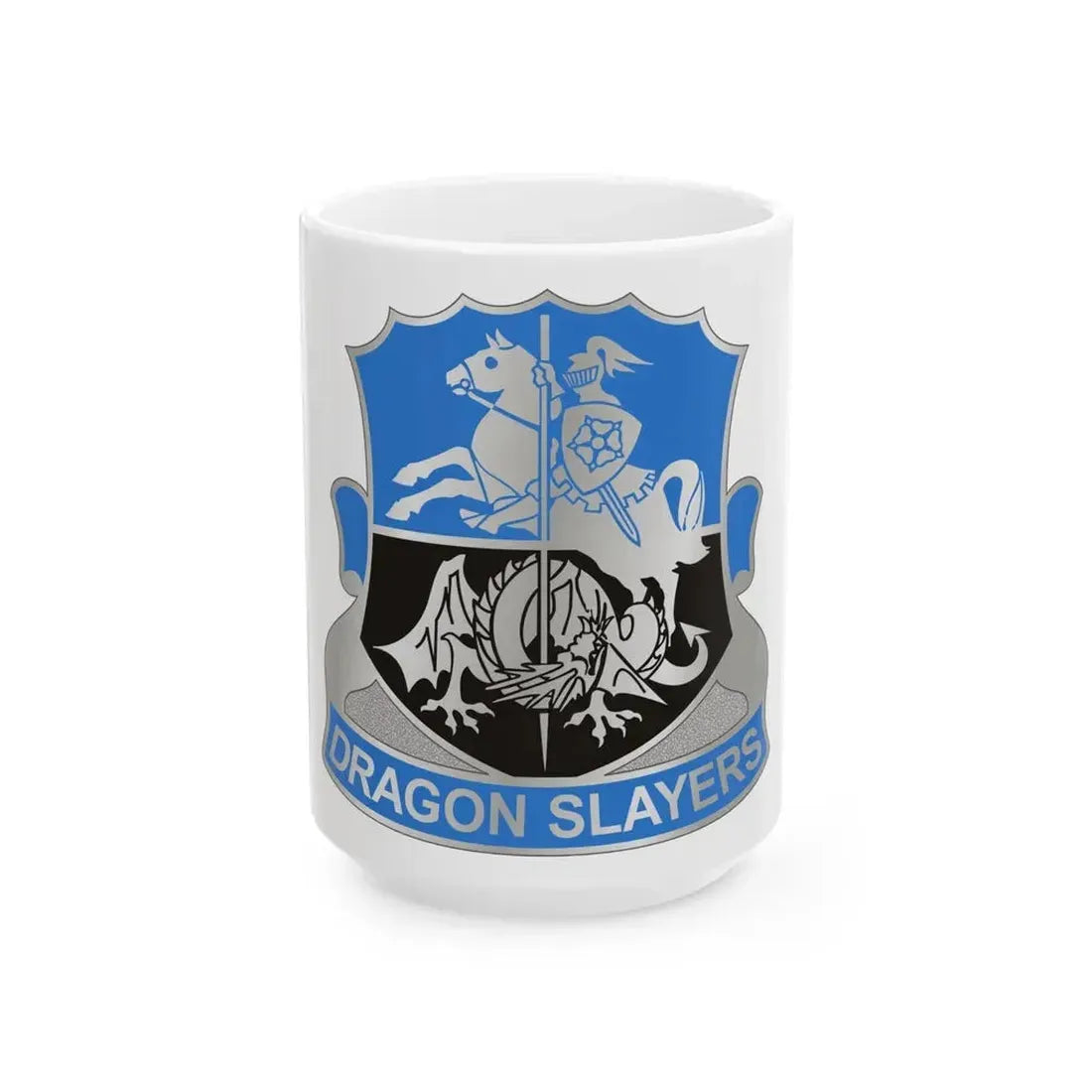 345 Military Intelligence Battalion (U.S. Army) White Coffee Mug 15oz - Go Mug Yourself