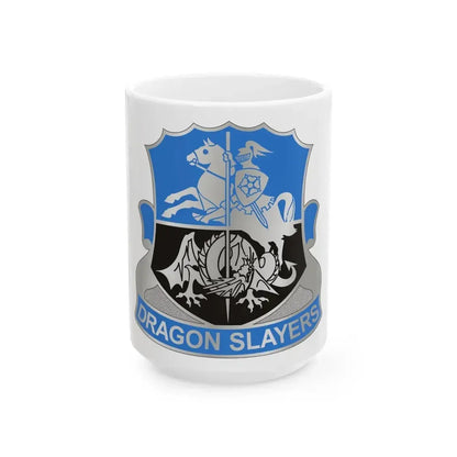 345 Military Intelligence Battalion (U.S. Army) White Coffee Mug 15oz - Go Mug Yourself