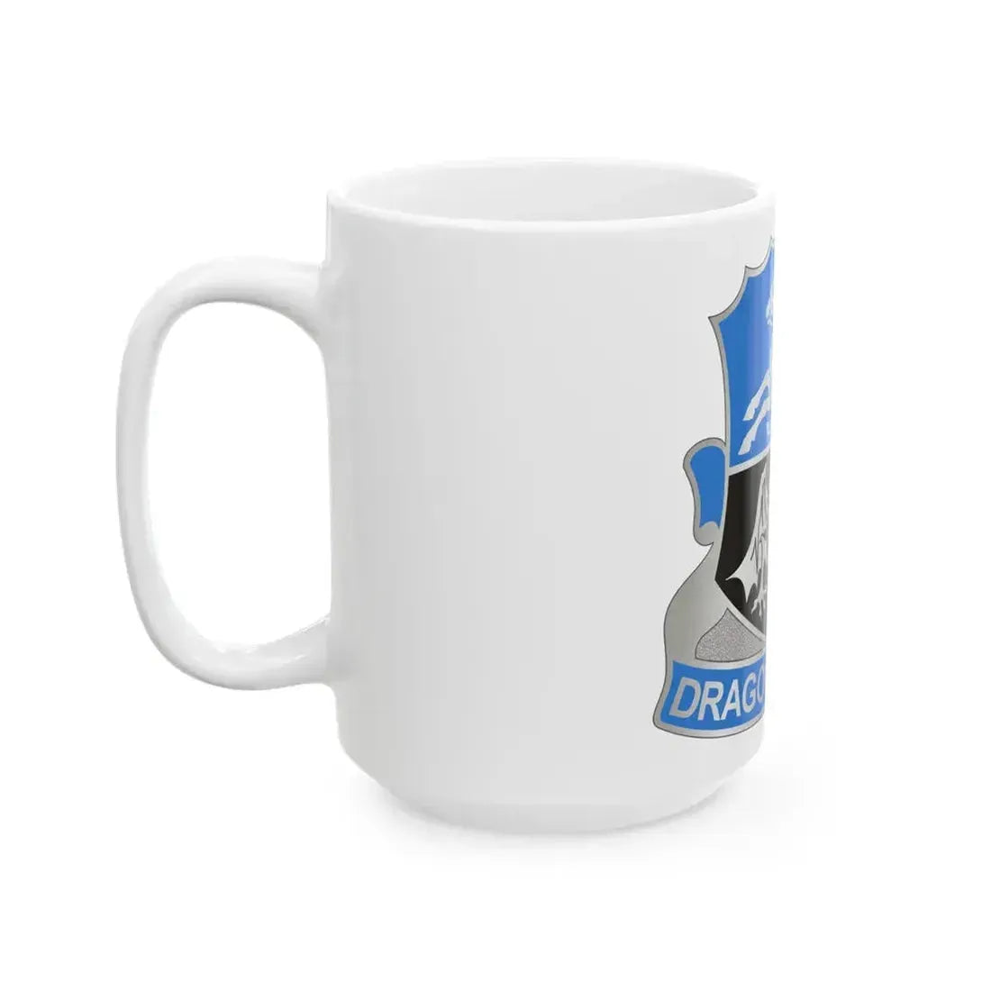 345 Military Intelligence Battalion (U.S. Army) White Coffee Mug - Go Mug Yourself
