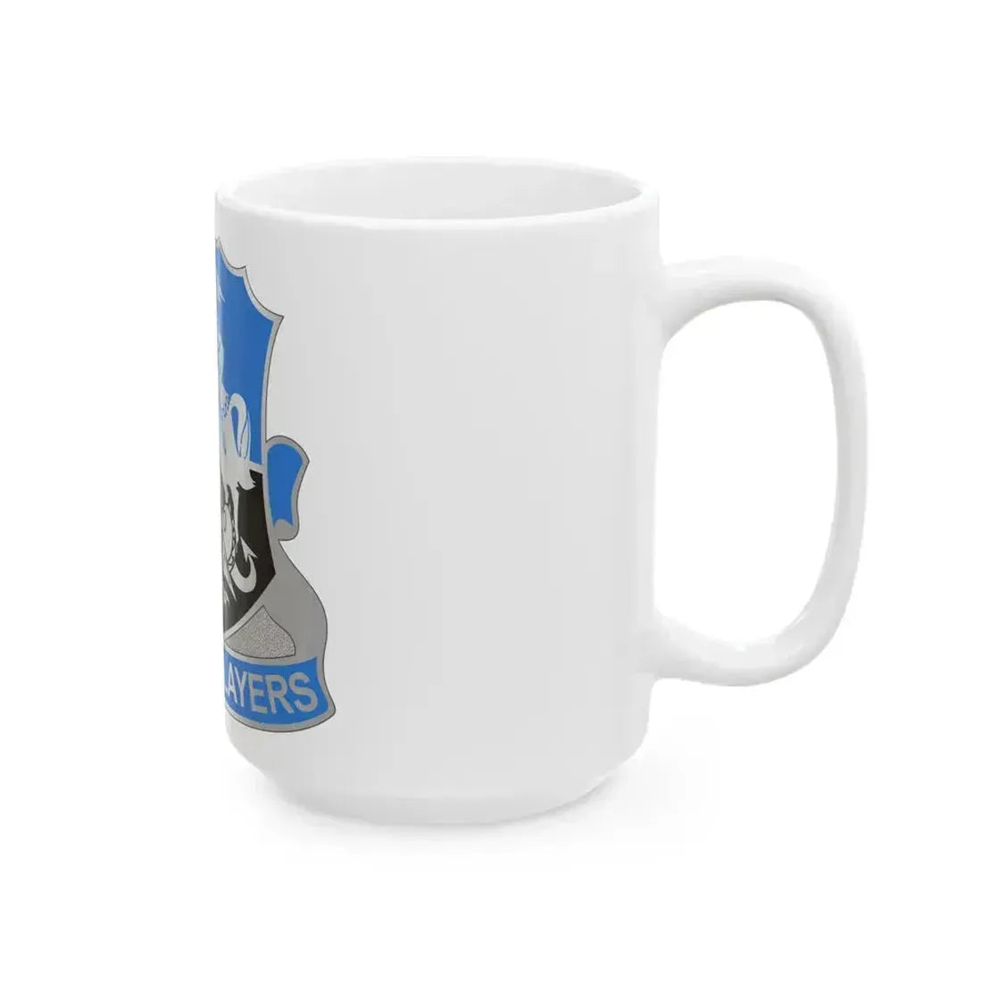 345 Military Intelligence Battalion (U.S. Army) White Coffee Mug - Go Mug Yourself