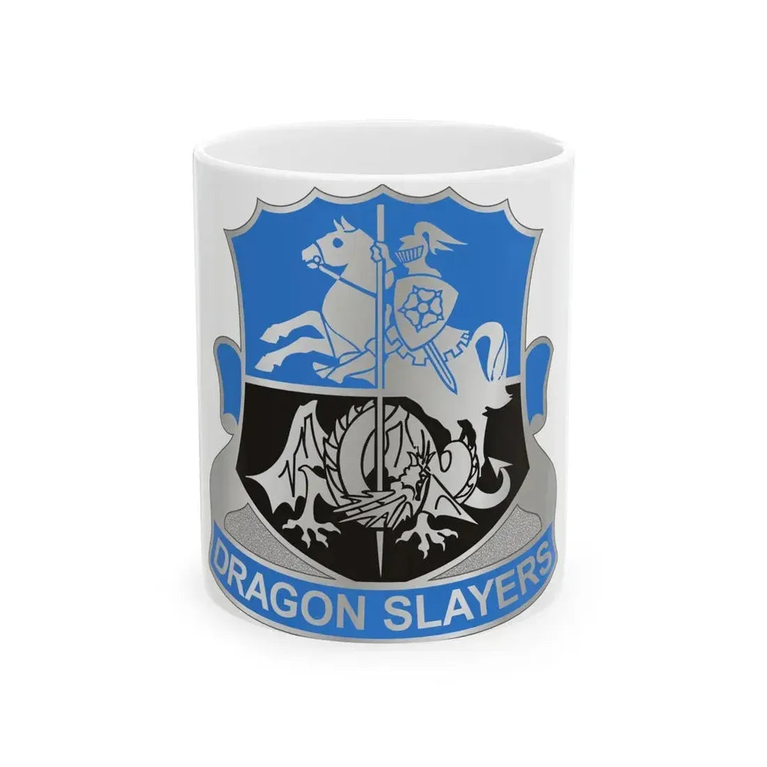 345 Military Intelligence Battalion (U.S. Army) White Coffee Mug - Go Mug Yourself