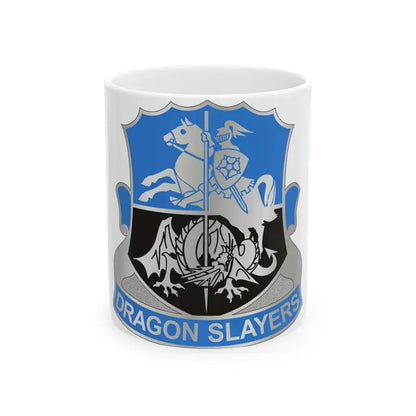 345 Military Intelligence Battalion (U.S. Army) White Coffee Mug - Go Mug Yourself