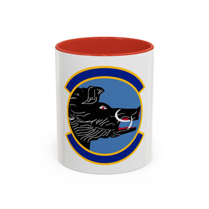 390 Electronic Combat Squadron ACC (U.S. Air Force) Accent Coffee Mug