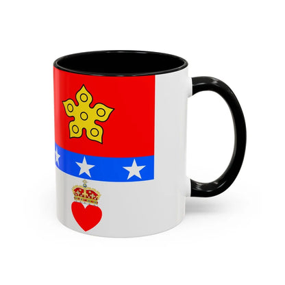 Flag of Angus UK - Accent Coffee Mug-Go Mug Yourself