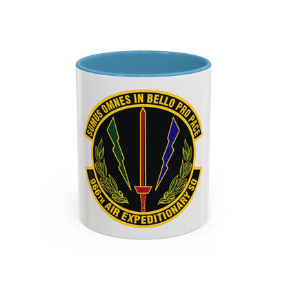 966th Air Expeditionary Squadron (U.S. Air Force) Accent Coffee Mug